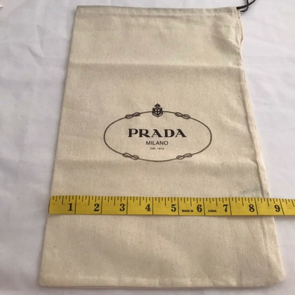 Prada Dust Bag Storage Cover Pouch 13.5" x 8.5" - Picture 3 of 7